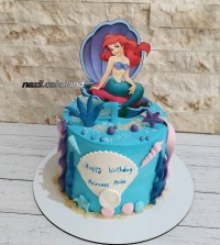 کیک پری دریایی