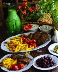 کتلت گوشت معطر