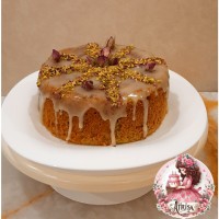 کیک گل وپسته