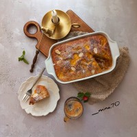 کیک انبه و نارگیل