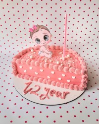 کیک شش ماهگی