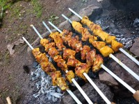 کباب و طبیعت زیبای ماسال