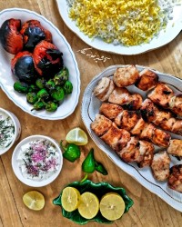 جوجه کباب تابستانی