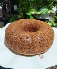 کیک وانیلی کنجدی