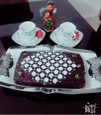 کیک شکلاتی کافه ای