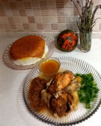 مرغ محلی ، شکم پُر