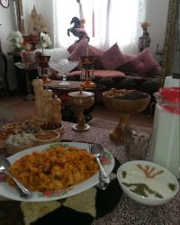 ماکارونی آشیانه ای.