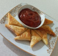 بورک گوشت با قارچ