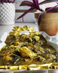 هلی قرو (خورش آلوچه مازندرانی)