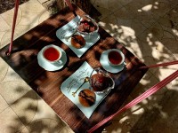 دونات و کارامل شکلاتی