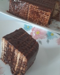 کیک یخچالی خوشمزه