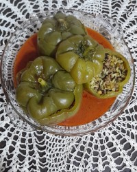 دلمه فلفل سبز