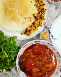 خورشت مرغ افشاری