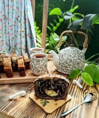 کیک زبرا کرمدار