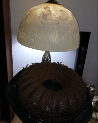 کیک خیس شکلاتی امامت امام زمان مبارک.