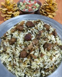 کلم پلوی شیرازی