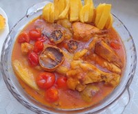 خورش کدو سبز با گوشت