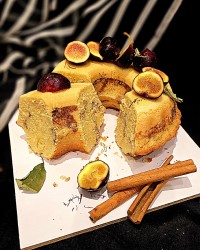 کیک دارچینی بدون روغن