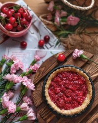 تارت آلبالو