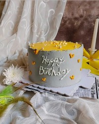 کیک شیفون خامه ی