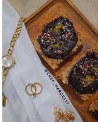 کیک تخته ای ساده