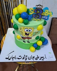 کیک تولد پسر گلم 