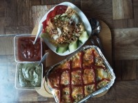 سالاد لبنانی (فتوش)ولازانیا