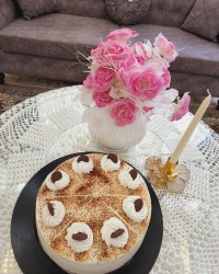 کیک نسکافه کافی شاپی