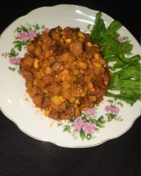 خوراک کدو بادمجان