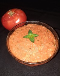 سوپ گوجه و ریحان