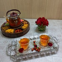 دمنوش عناب تازه و دارچین