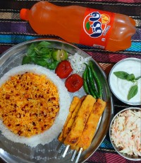 کوبیده مرغ تابه ای