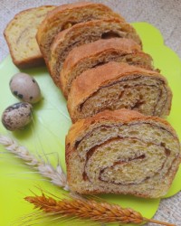 نان لوف کدو حلوایی