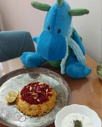 هویج پلو بامرغ