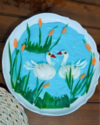 بشقاب نقاشی