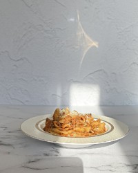 پاستا گوجه و ریحون