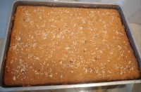 کیک اسلایسی سیب و دارچین