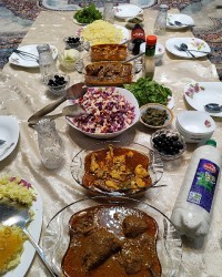 سفره مهمونی