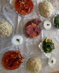 بفرمائید ناهار قیمه پلو