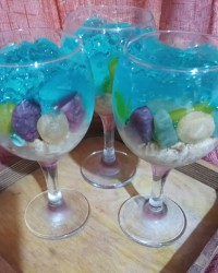 ژله بیسکو موز