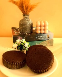 کاپکیک شکلاتی مغزدار