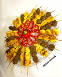 کباب مرغ حلزونی