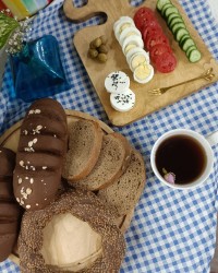 صبحانه .نان رژیمی 