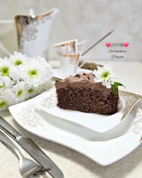 کیک شکلاتی آسان