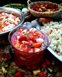 سالاد ترشی ( سالاد گل کلم پاییزی )