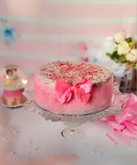 کیک اسفنجی خامه ای