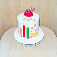 کیک طرح روز اول مدرسه