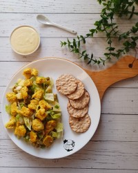سالاد مرغ رژیمی