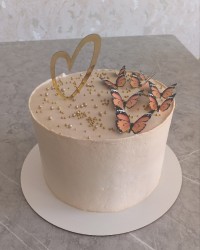 کیک دورهمی پروانه ای