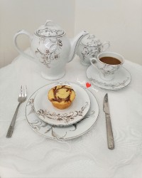 کاپ کیک دو رنگ